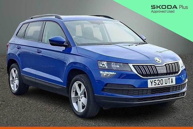 Used Skoda Karoq SE 115 HP (84 kW) 2020 Energy blue SUV