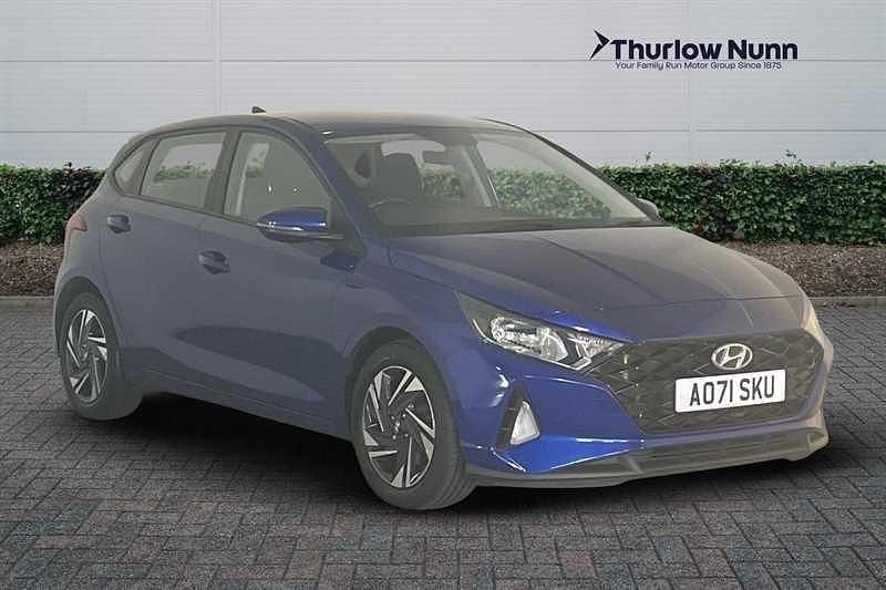 Blue Used 2021 Hyundai i20 Hatchback | £11,870 (Fair price) - Image 1/4
