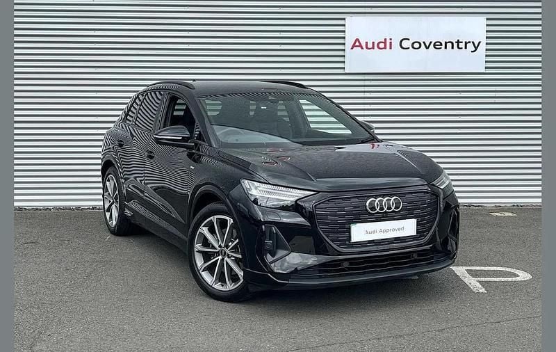 Black Used 2023 Audi Q4 e-tron SUV | £27,790 (Good price) - Image 1/4