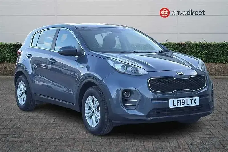 Used Kia Sportage 114 HP (83 kW) 2019 Blue SUV