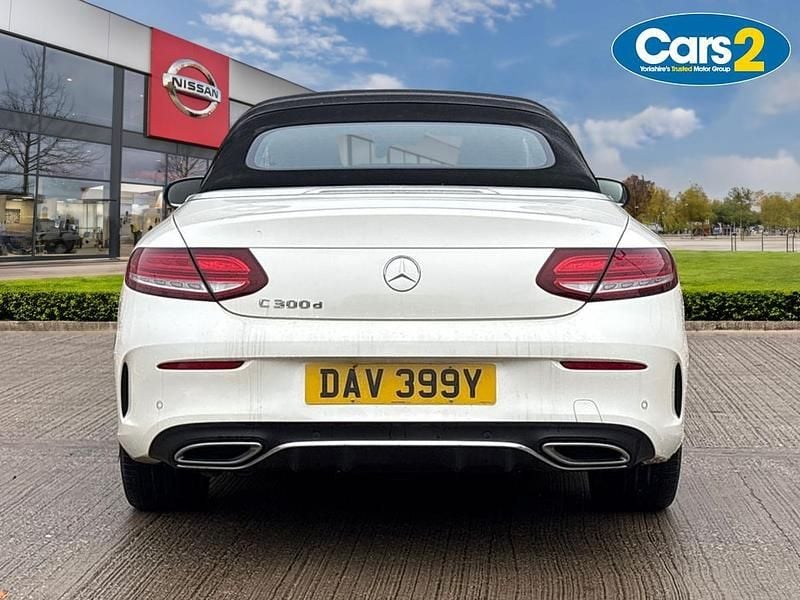 Used Mercedes C300 AMG Line Premium 2019 White Cabriolet