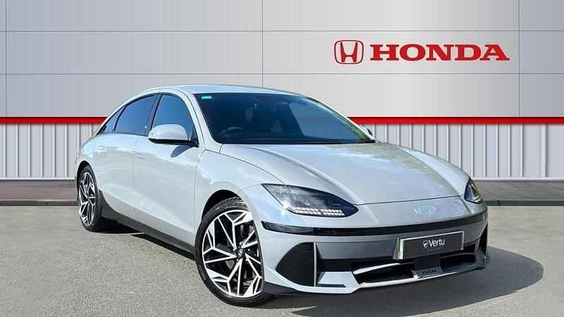 Blue Used 2023 Hyundai Ioniq 6 Premium Sedan | £24,066 (Good price) - Image 1/4