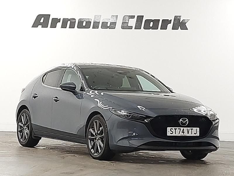 Used Mazda 3 Exclusive-Line 122 HP (89 kW) 2024 Grey Hatchback