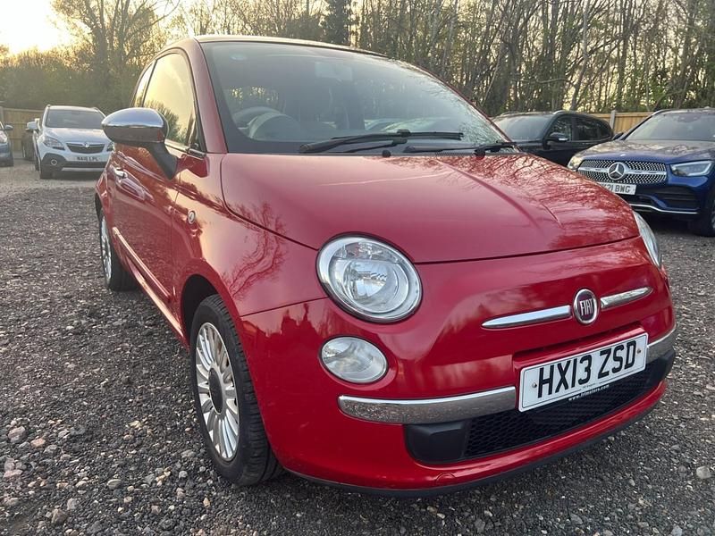 Used Fiat 500 Lounge 69 HP (50 kW) 2013 Red Hatchback