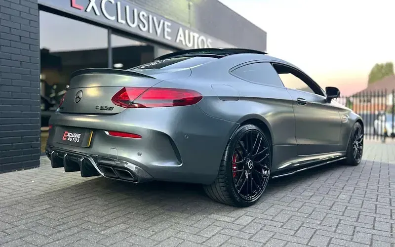 Used Mercedes C63 AMG Premium 510 HP (375 kW) 2018 Grey Coupe