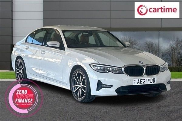 White Used 2021 BMW 330 Sport Line Sedan | £24,666 (Expensive) - Image 1/1