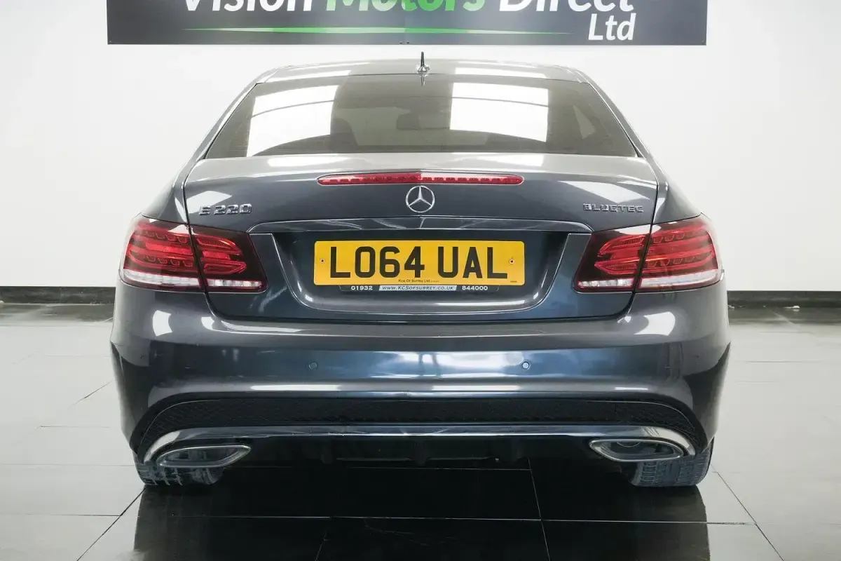 Used Mercedes E220 AMG line 2014 Grey Coupe