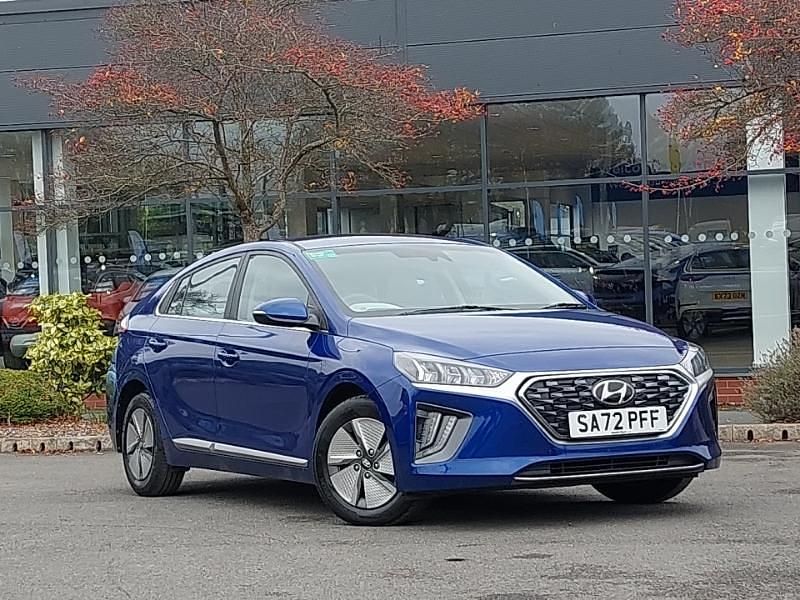 Blue Used 2022 Hyundai Ioniq Premium Sedan | £17,698 (A bit pricey) - Image 1/4