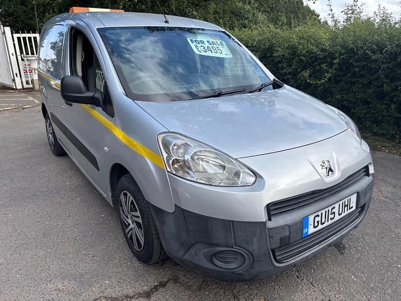 Silver Used 2015 Peugeot Partner S MPV | £3,495 (Fair price) - Image 1/4