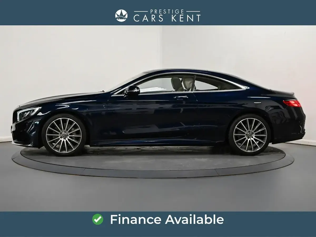 Used Mercedes S500 AMG Line Premium 2017 Blue Coupe