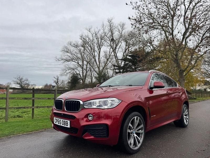 Used BMW X6 M Sport 2016 Red SUV