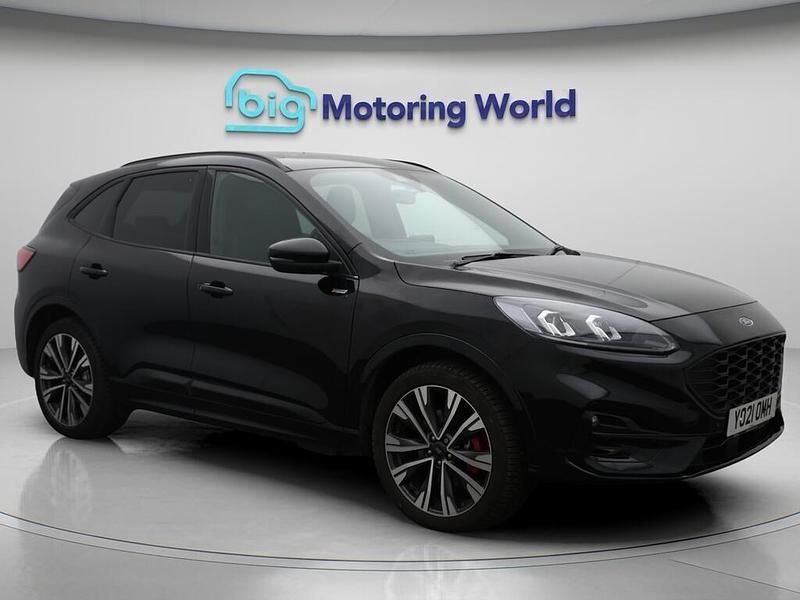 Black Used 2021 Ford Kuga ST-Line X SUV | £15,300 (Good price) - Image 1/4