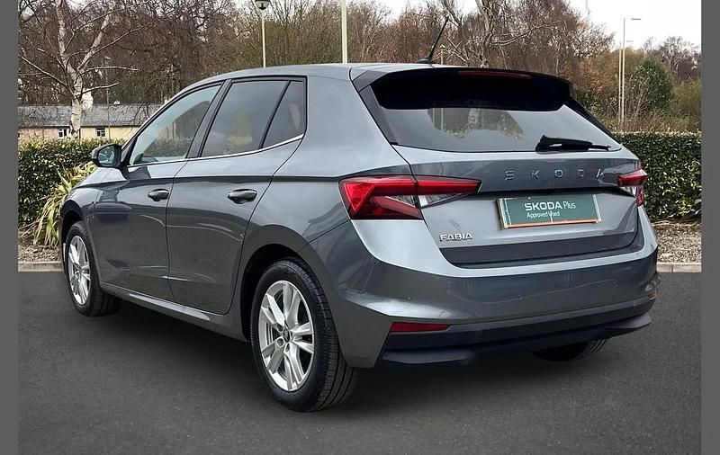 Used Skoda Fabia SE L 113 HP (83 kW) 2025 Graphite grey metallic Hatchback