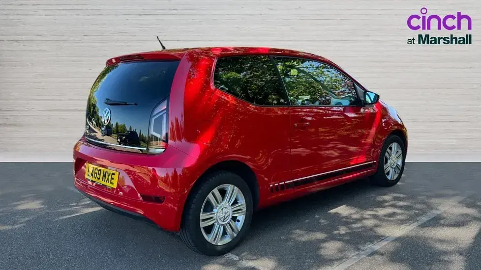 Begagnad VW up! Beats 60 HK (44 kW) 2020 Röd Halvkombi