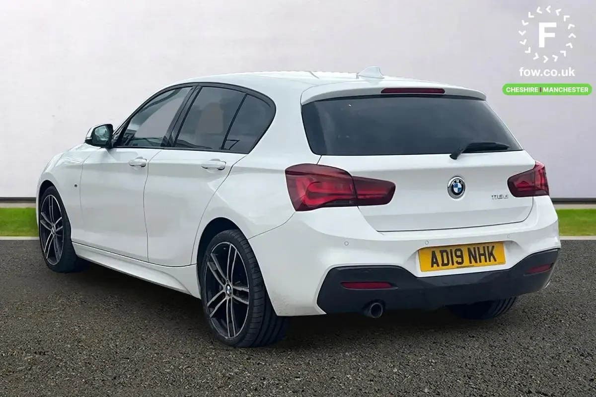 Used BMW 118 M Sport 150 HP (110 kW) 2019 White Hatchback