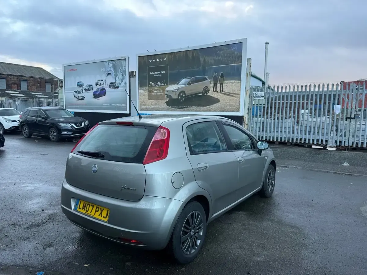 Used Fiat Grande Punto Dynamic 2007 Grey Hatchback