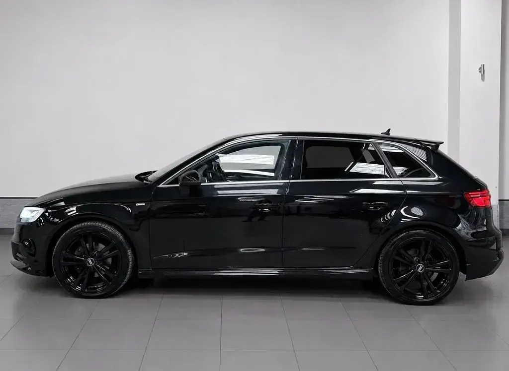 Used Audi A3 Sportback S-Line 150 HP (110 kW) 2016 Black Hatchback