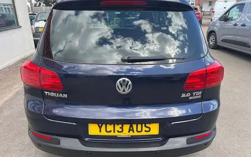 Used VW Tiguan SE 140 HP (102 kW) 2013 Blue SUV
