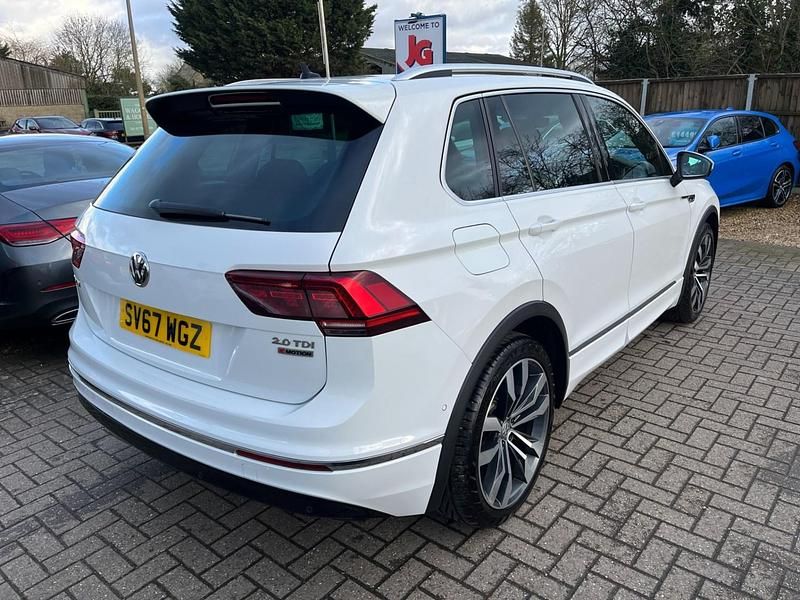 Used VW Tiguan R-line 150 HP (110 kW) 2017 White SUV