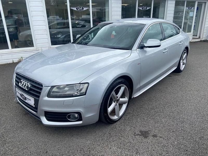 Used Audi A5 Sportback S-Line 177 HP (130 kW) 2012 Silver Hatchback