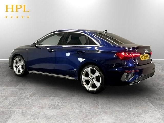 Used Audi A3 S-Line 110 HP (80 kW) 2023 Blue Sedan