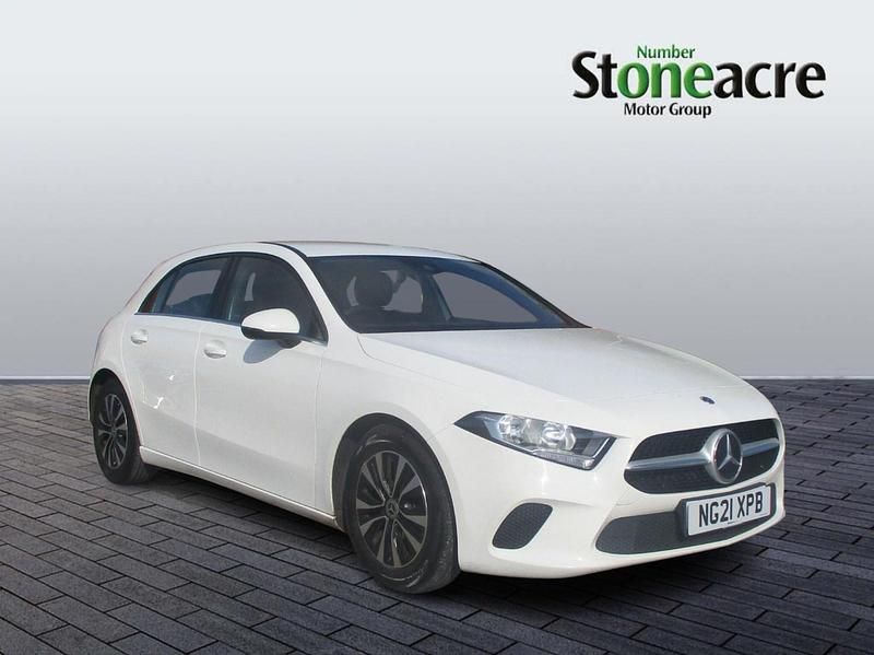 White Used 2021 Mercedes A180 SE Hatchback | £15,495 (Super price) - Image 1/4