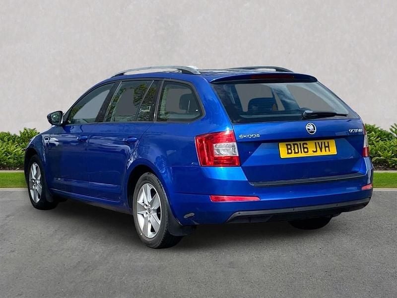 Used Skoda Octavia SE 110 HP (80 kW) 2016 Blue Hatchback