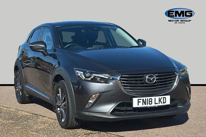 Grey Used 2018 Mazda CX-3 Inclusive SUV | £13,195 (Fair price) - Image 1/3