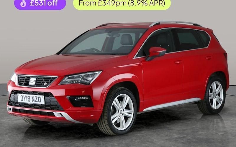Red Used 2018 Seat Ateca 4Drive SUV | £13,246 (Good price) - Image 1/3