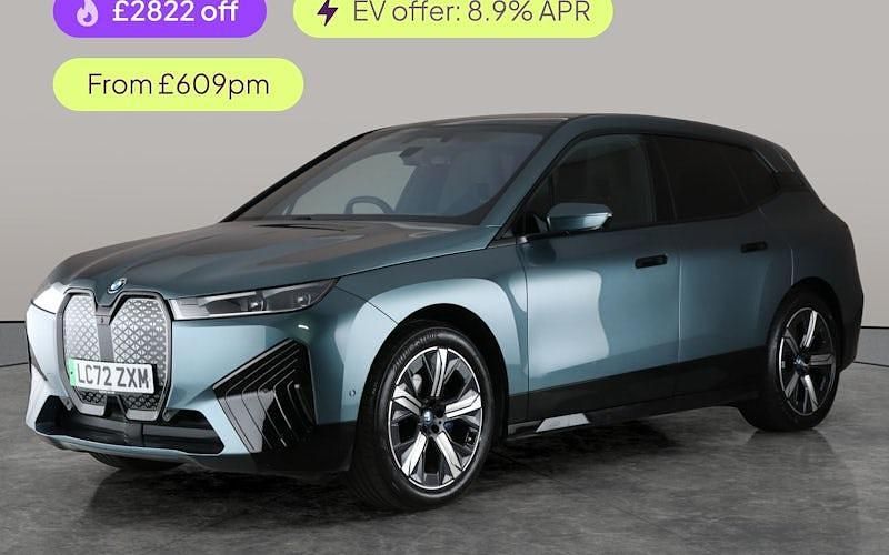 Used BMW iX M Sport 239 kW (326 HP) 2022 Blue SUV