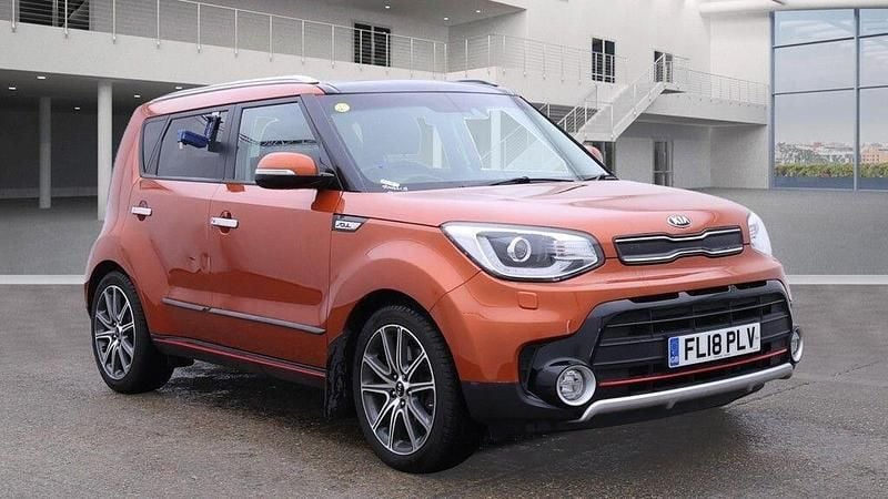 Orange Used 2018 Kia Soul Sport SUV | £8,995 (Fair price) - Image 1/4