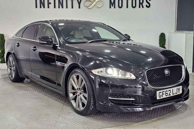 Black Used 2013 Jaguar XJ Portfolio Sedan | £10,450 (Fair price) - Image 1/1