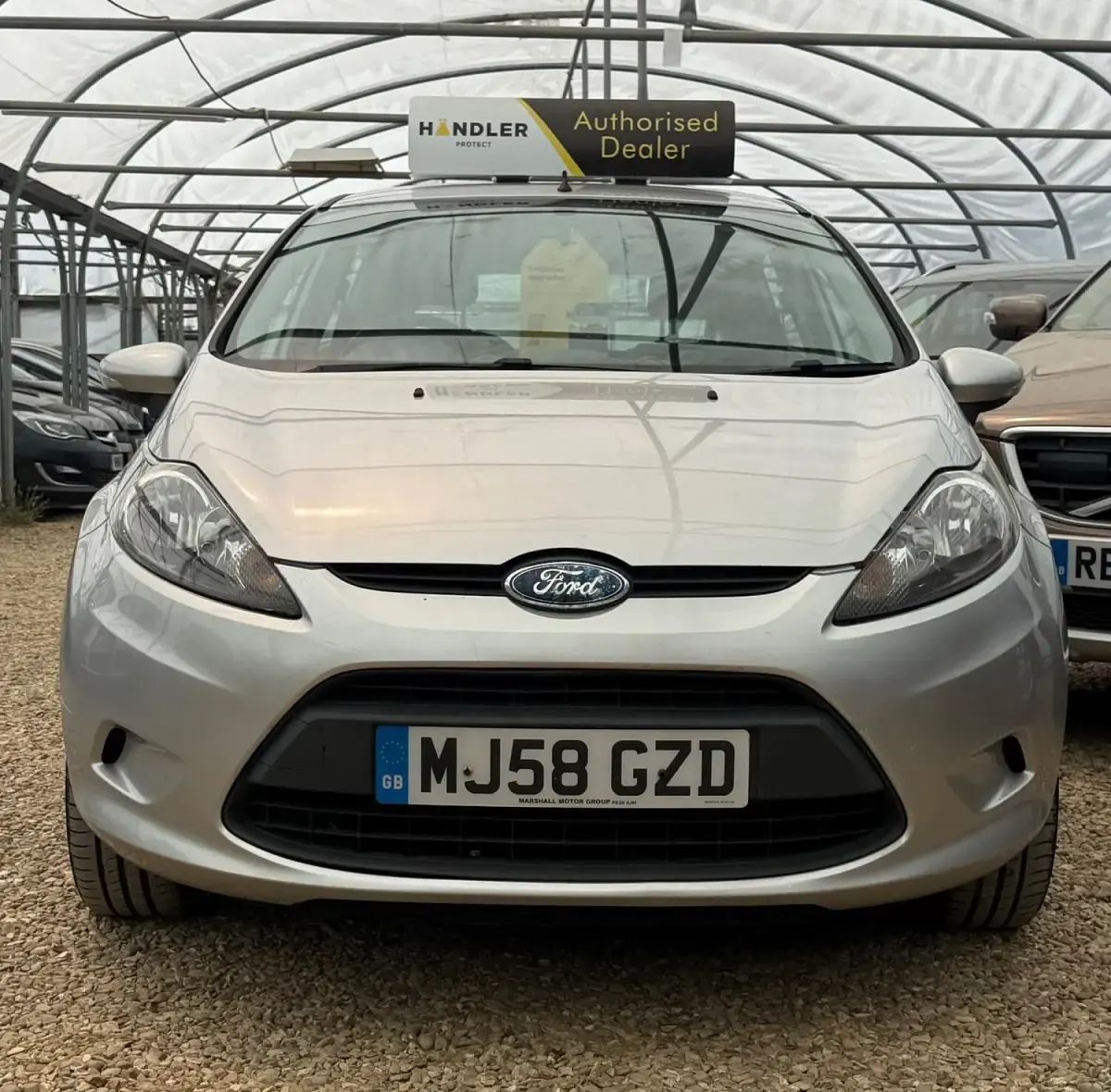 Used Ford Fiesta Style 82 HP (60 kW) 2008 Silver Hatchback