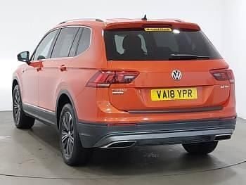 Used VW Tiguan Allspace SE 150 HP (110 kW) 2018 Orange SUV