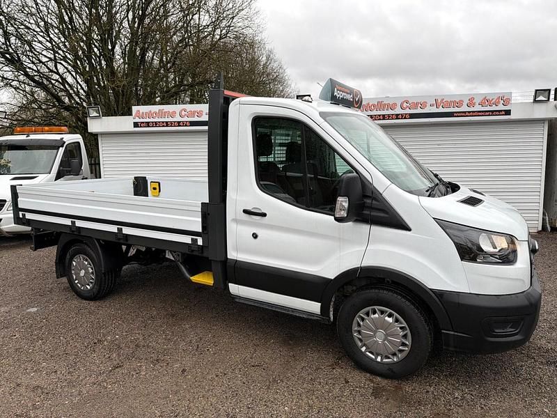 Used Ford Transit S 130 HP (95 kW) 2022 White Cabriolet