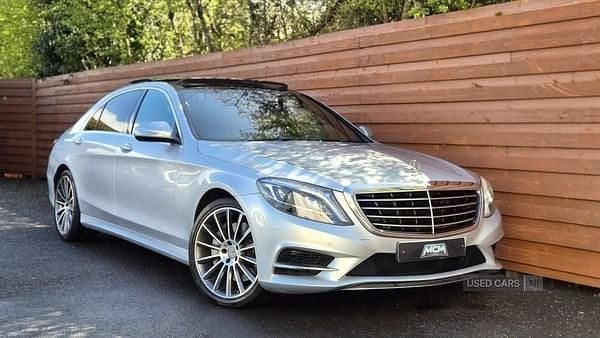 Used Mercedes S350 AMG line 2017 Silver Sedan