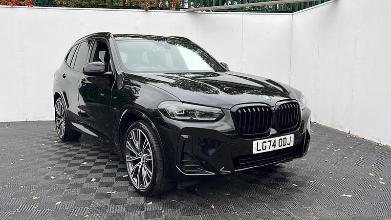 Black Used 2024 BMW X3 M Sport SUV | £42,694 (A bit pricey) - Image 1/4