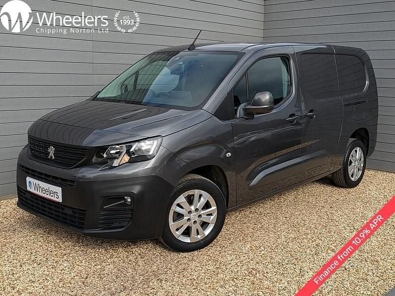 Grey Used 2019 Peugeot Partner Van | £11,990 (Expensive) - Image 1/4