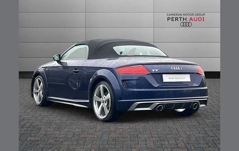 Used Audi TT Roadster S-Line 194 HP (142 kW) 2020 Blue Cabriolet