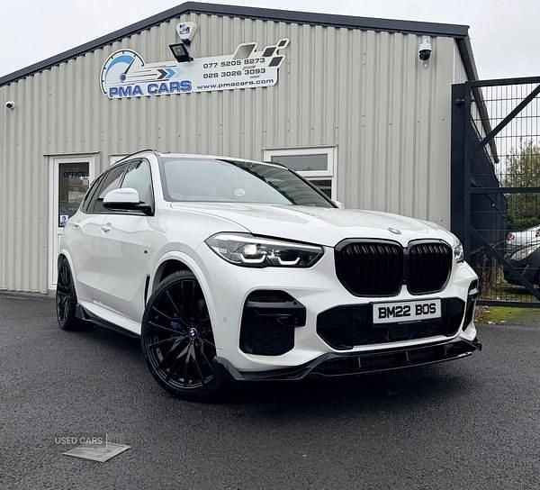 White Used 2022 BMW X5 M Sport SUV | £44,500 (Super price) - Image 1/4