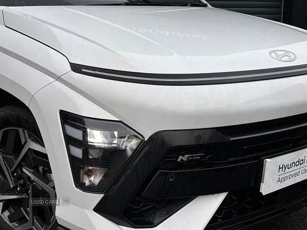 Used Hyundai Kona N Line 129 HP (94 kW) 2025 White SUV