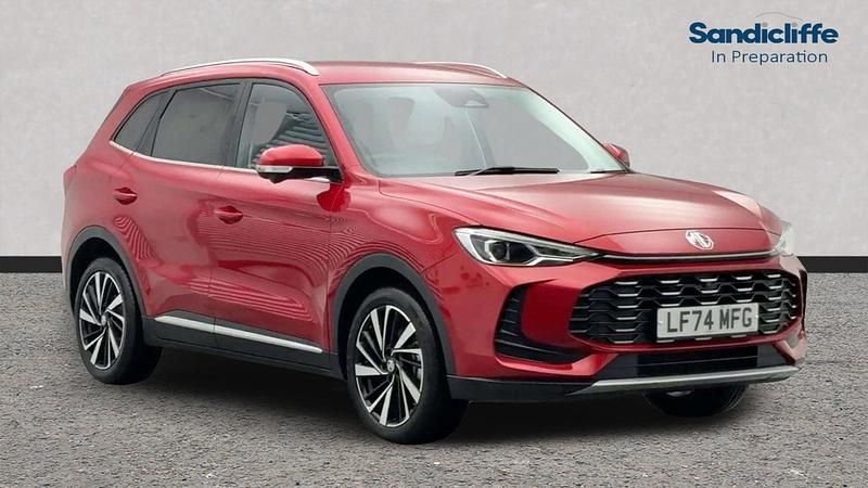 Used MG ZS Trophy 196 HP (144 kW) 2024 Tri coat  dynamic red SUV