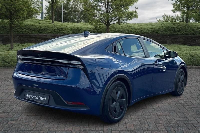 New Toyota Prius Design 2025 Blue Hatchback