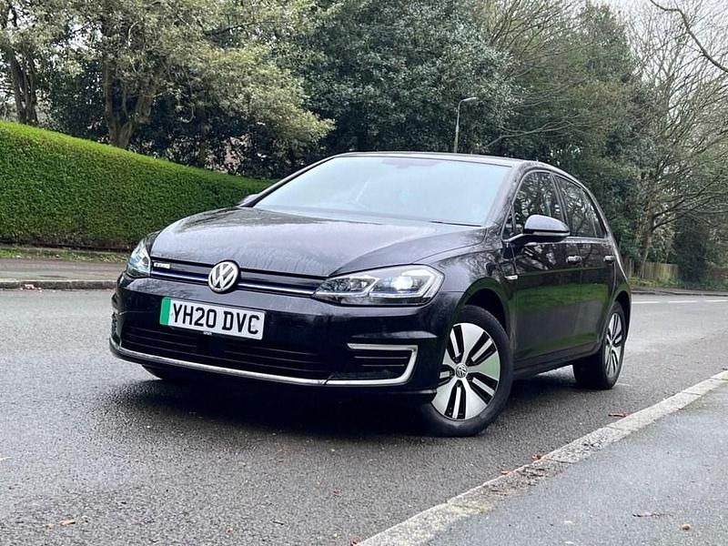 Used VW e-Golf 100 kW (136 HP) 2020 Black Hatchback
