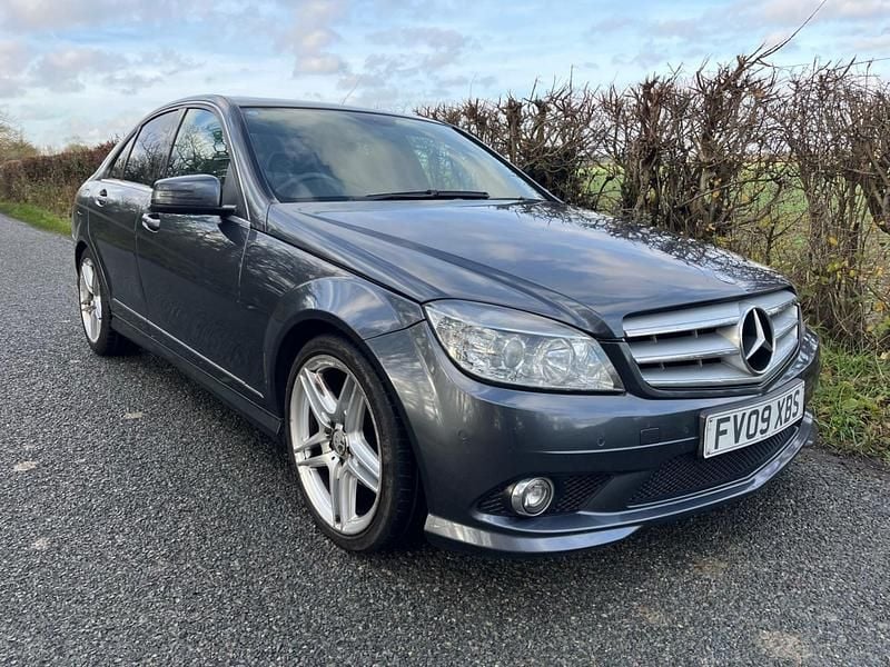 Grey Used 2009 Mercedes C200 Sedan | £1,000 (Fair price) - Image 1/4