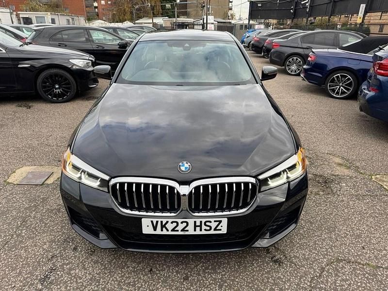 Used BMW 520 M Sport 2022 Black Sedan