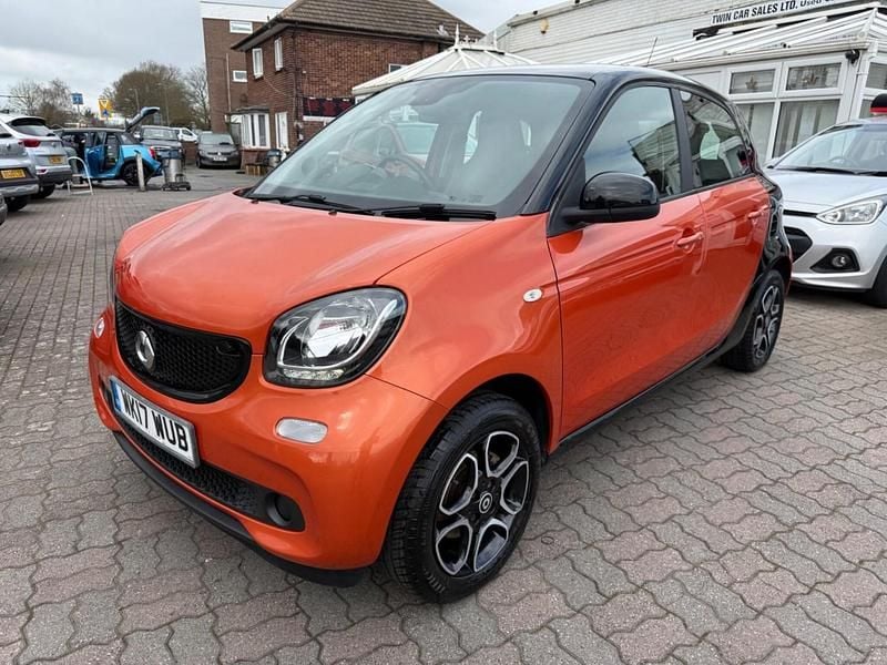 Used Smart ForFour Prime 71 HP (52 kW) 2017 Orange Hatchback