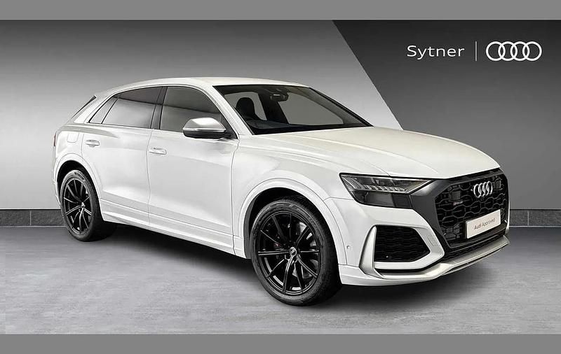 White Used 2021 Audi RS Q8 Advanced SUV | £66,750 (Super price) - Image 1/4