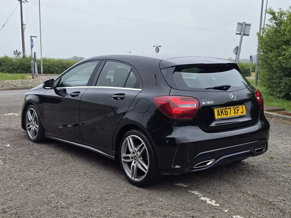 Used Mercedes A180 AMG Line Premium 2017 Black Hatchback