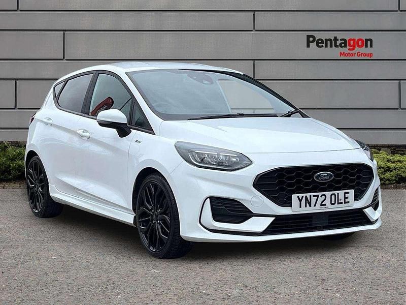 White Used 2022 Ford Fiesta ST-Line X Hatchback | £12,490 (Fair price) - Image 1/4